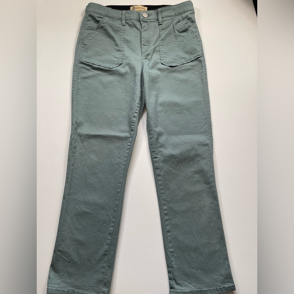 Democracy “Ab” Solution Sage Green Utility Pants – Size 10 - Picture 2 of 10